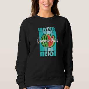 Sudadera Sandía Vibraciones de Verano Melón Tropical Fresco