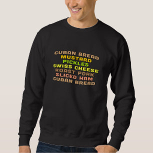 Sudadera Sandwich cubano