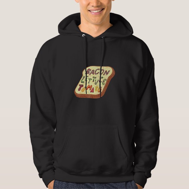 Sudadera Sandwich de tomate negro con lechón (Anverso)
