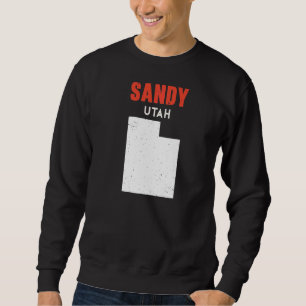 Sudadera Sandy Utah EE. UU. Estado América Viajes Utahan