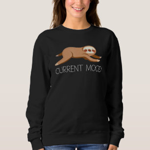 Sudadera Sangre perezosa animal persona somnolienta Humor a