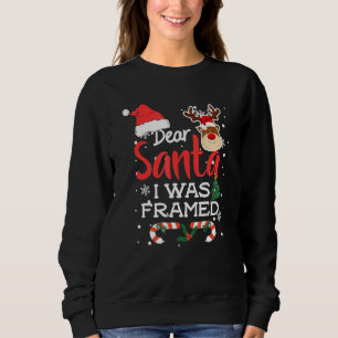 Sudadera Santa Cita Me Enmarcaron Navidades Alzando