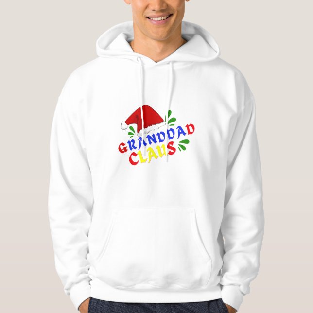Sudadera Santa Claus abuelo (Anverso)