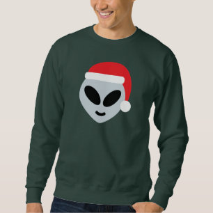 Sudadera santa claus alien emoji