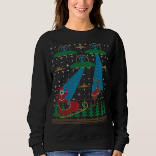 Sudadera Santa Claus Alien invade el espacio OVO Fea Christ