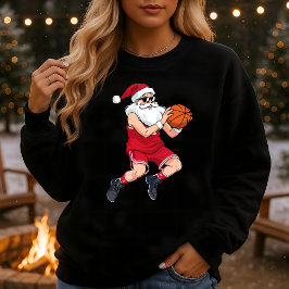 Sudadera Santa Claus Baller Hoops Christmas