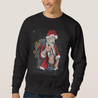 SUDADERA SANTA CLAUS DE TATOMA DANDO MILLAS