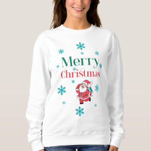 Sudadera Santa Claus Feliz Navidad