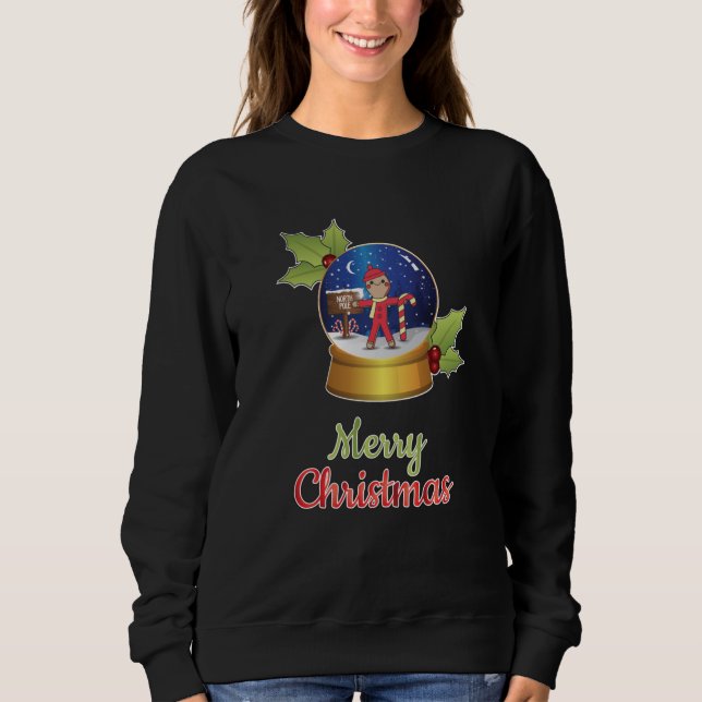 Sudadera Santa Claus Geek Navidades Guay Divertida idea de  (Anverso)