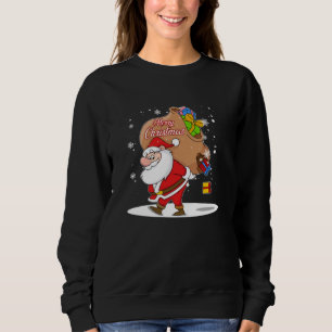 Sudadera Santa Claus Geek Navidades Guay Divertida idea de 