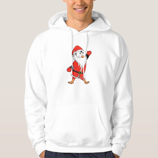 Sudadera Santa Claus Penguin lista para Navidades (Anverso)