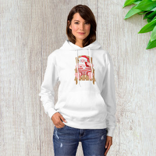 Sudadera Santa Claus Relaxing Womens Hoodie