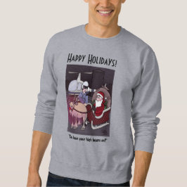 Sudadera Santa Claus tiene un sudadero básico para los homb