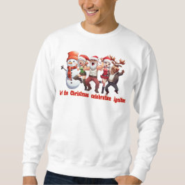 Sudadera Santa Claus y amigos