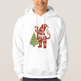 Sudadera Santa con regalos Casona Blanca