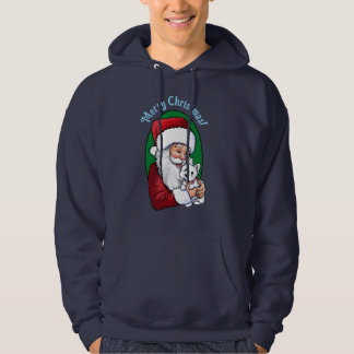 Sudadera Santa con Westie