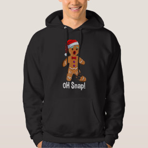Sudadera Santa Cookie Oh Navidades Snap Gingerbread Man Paj