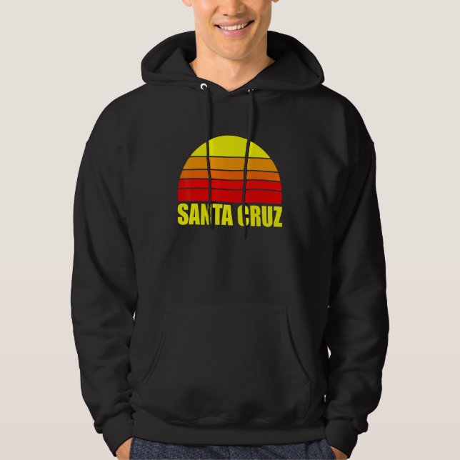 Sudadera Santa Cruz California California de los años 70 de (Anverso)