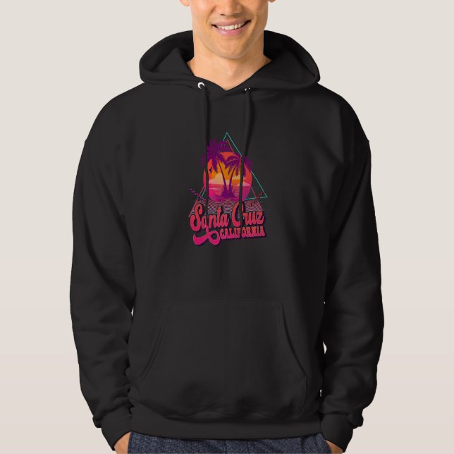 Sudadera Santa Cruz California Vacation Retro 80 Beach Sou (Anverso)