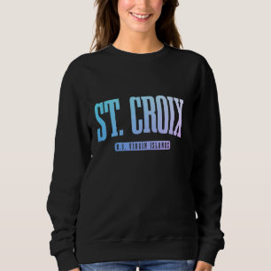 Sudadera Santa Cruz de las Islas Vírgenes de los Estados Un