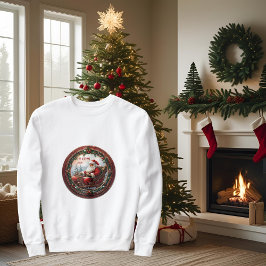 Sudadera Santa en su Sleigh