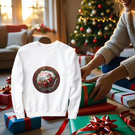 Sudadera Santa en su Sleigh