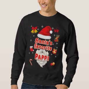 Sudadera Santa favorita Pappi Navidades Santa Claus Ugly Sw