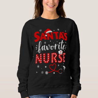 Sudadera Santa favorite nurse for christmas in hospital 2