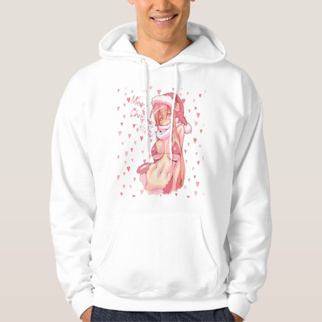 Sudadera Santa Feliz Navidad sexy Anime Bikini (Anverso)