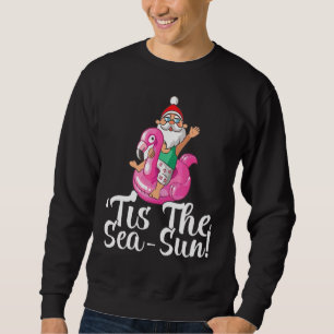 Sudadera Santa Flamingo Flota Tis El Sol Marino Navidad En 