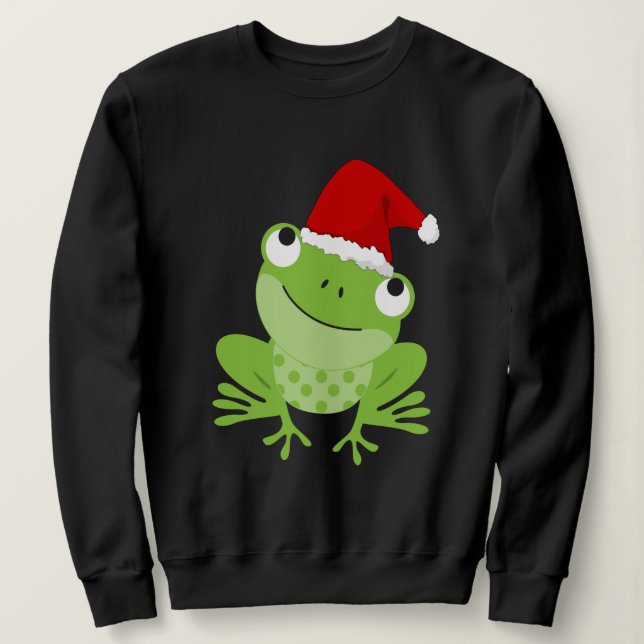 Sudadera Santa Frog (Anverso del diseño)