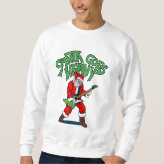 Sudadera Santa Goes Heavy