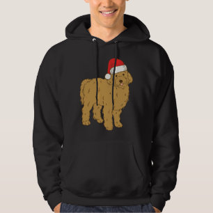 Sudadera Santa Goldendoodle Navidades de invierno Perro Mam