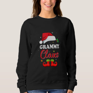 Sudadera Santa Grammy Claus Matching Family Pajamas Christm
