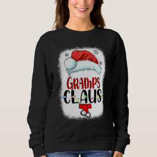 Sudadera Santa Gramps Claus Navidad Fam Emparejamiento Blan