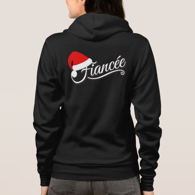 Sudadera Santa Hat Fiancée Sweat Shirt negro (Reverso)