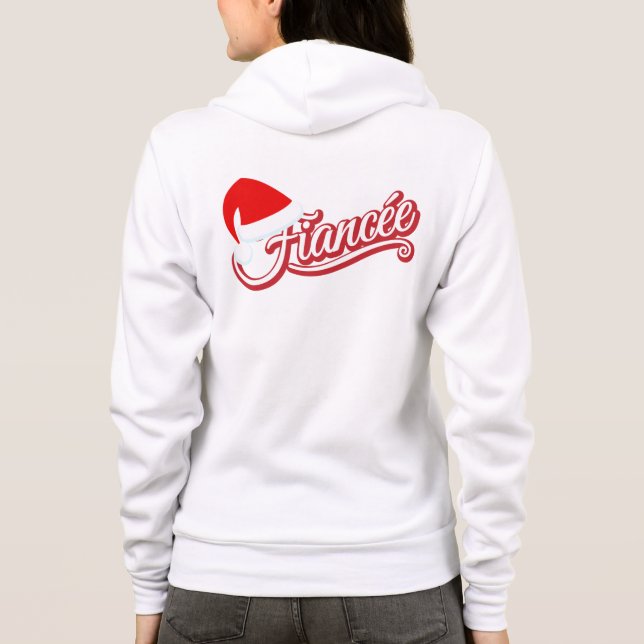 Sudadera Santa Hat Fiancée Sweat Shirt white (Reverso)