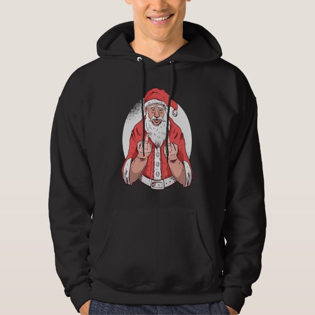 Sudadera Santa Hates You  Christmas (Anverso)