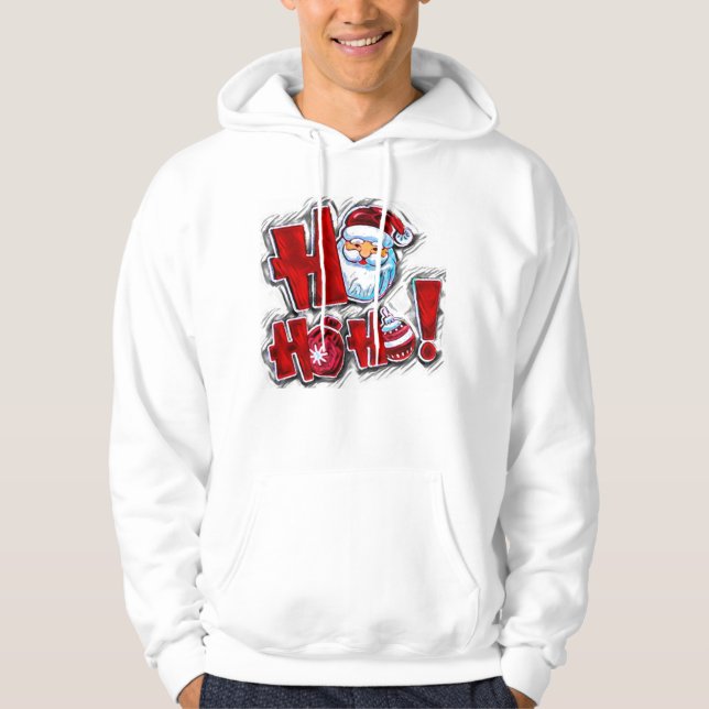 Sudadera Santa ho ho ho ho (Anverso)