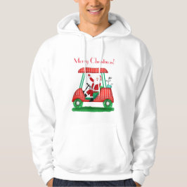 Sudadera Santa In Golf Cart Merry Christmas T-Shirt