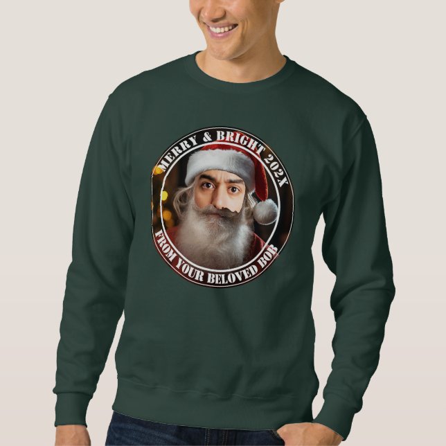 Sudadera ¡Santa Instante! Solo añade tu cara. (Anverso)