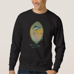 Sudadera Santa Lucía Islas Occidentales Vintage Vaca