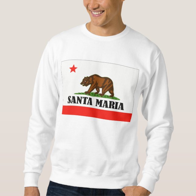 Sudadera Santa María, California (Anverso)