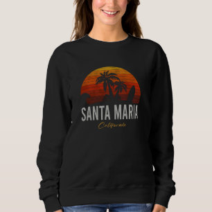 Sudadera Santa Maria California Retro Surfer Vintage