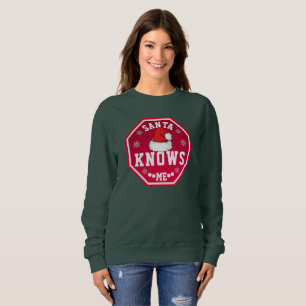 Sudadera Santa me conoce