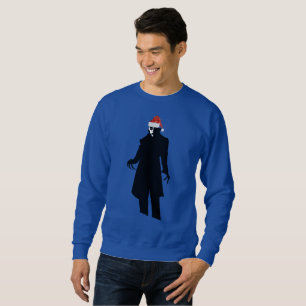 Sudadera santa nosferatu xmas mens sweatshirt