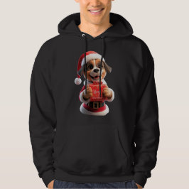 Sudadera Santa Pup dice: ¡Abraza la Navidad! 🎅🐾