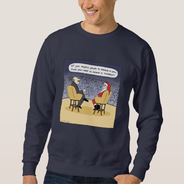 Sudadera Santa recibe algunos consejos (Anverso)