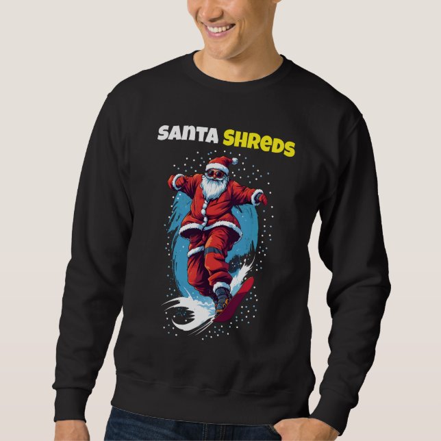 Sudadera Santa Shreds (Anverso)