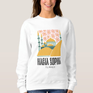 Sudadera Santa Sofía Estambul Turca floral